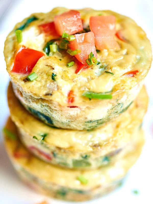 Healthy Egg Muffin Cups - Only 50 Calories