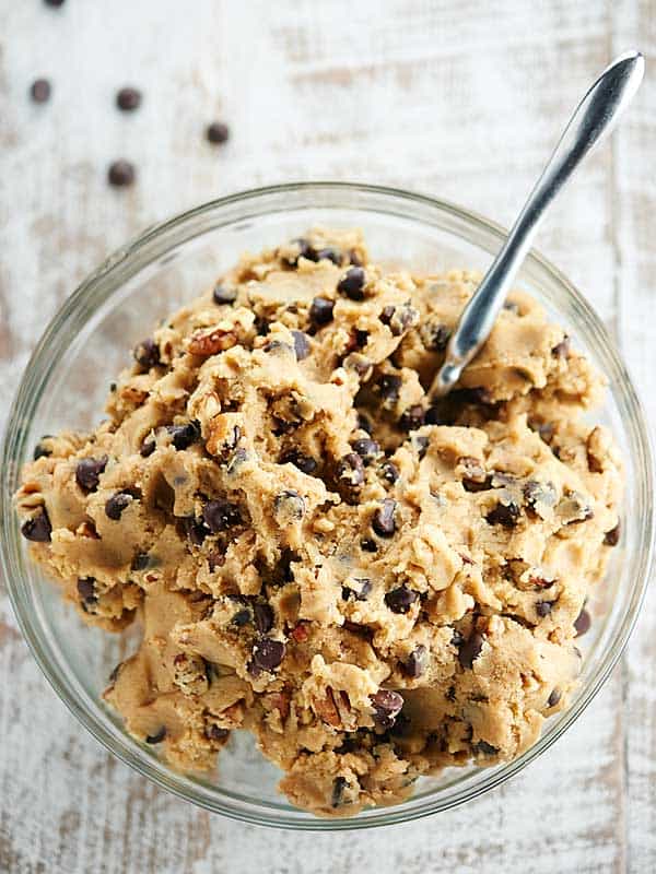 Image result for chocolate chip cookie dough pecan
