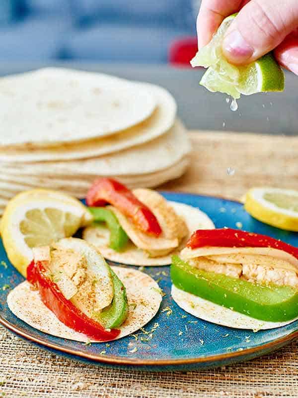 Sizzling Chicken Fajitas - An Easy Recipe for Chicken Fajitas