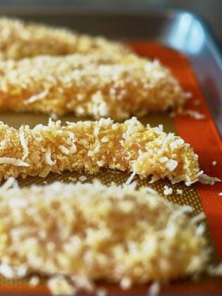 Coconut Chicken Fingers - Easy Chicken Fingers Recipe