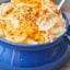 Gram’s creamy mashed potatoes are so thick and creamy from the super whipped potatoes and cream cheese, a little tangy from the sour cream, with just the right amount of crust from the paprika on top! The perfect side dish for any meal! www.showmetheyummy.com #mashedpotatoes #sidedish #holidaysides #creamymashedpotatoes