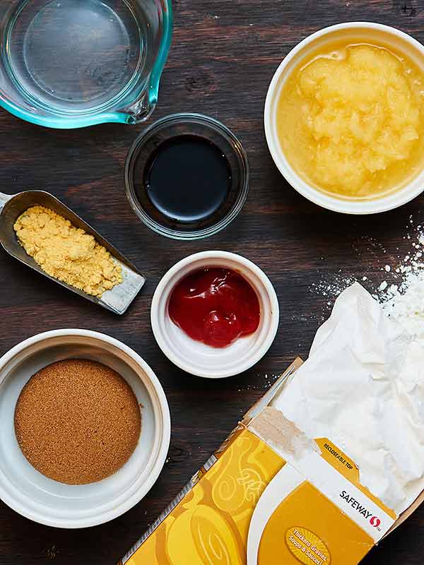 pineapple sauce for ham ingredients