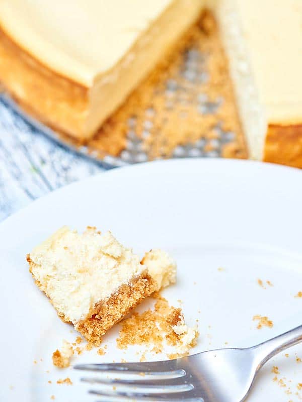 Light Greek Yogurt Cream Cheese Cheesecake Show Me the Yummy