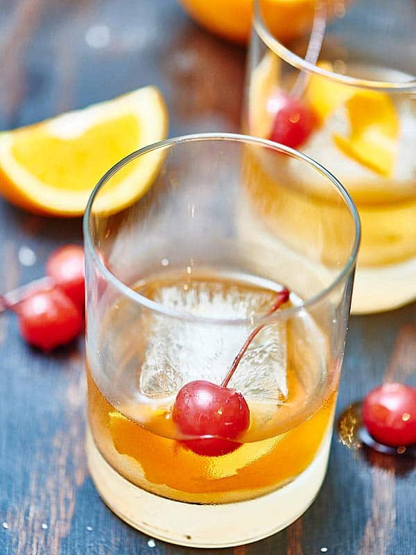 old fashioned drink recipe