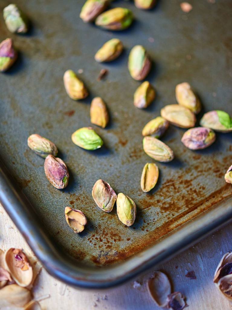 Roasted Pistachio Pesto Vegetarian & Gluten Free Dinner