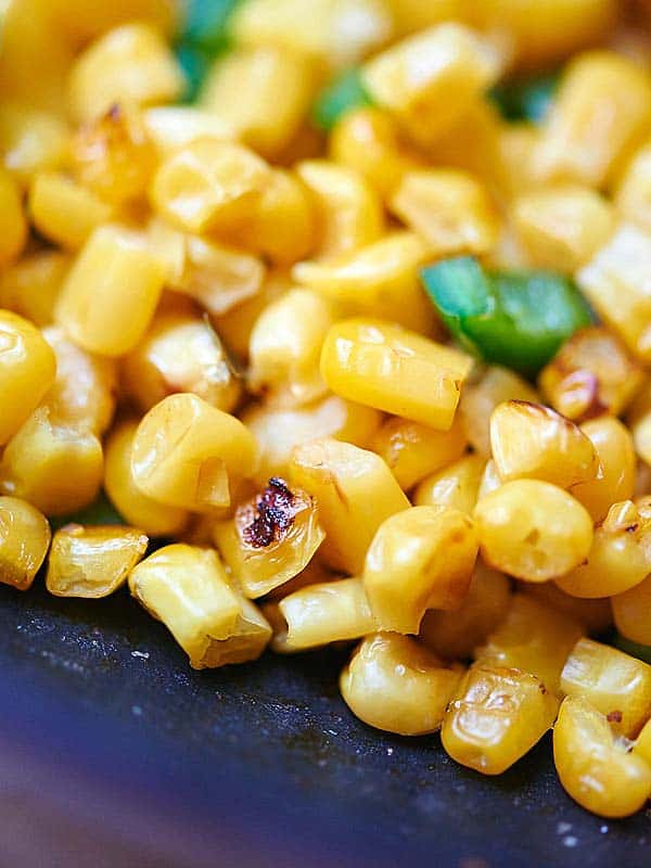 Closeup of corn