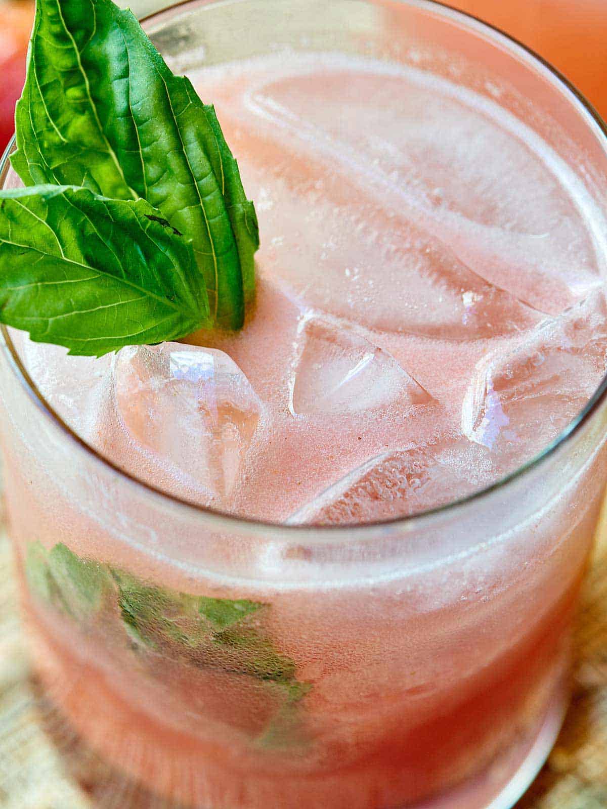 Strawberry Basil Gin Cocktail the Perfect Summer Drink