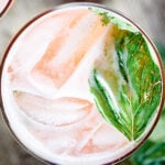 This strawberry basil gin cocktail is the perfect summer refreshment! It’s subtly sweet, tart, and earthy. It’s a cocktail that everyone will surely enjoy. showmetheyummy.com #cocktails #summer #strawberry #basil #gin #lemon