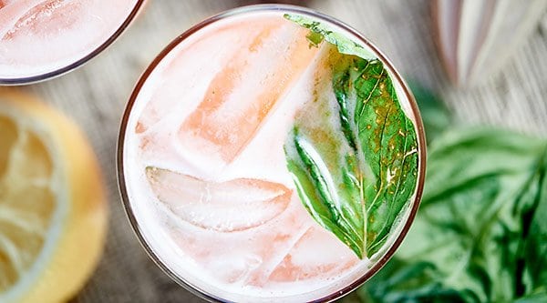 This strawberry basil gin cocktail is the perfect summer refreshment! It’s subtly sweet, tart, and earthy. It’s a cocktail that everyone will surely enjoy. showmetheyummy.com #cocktails #summer #strawberry #basil #gin #lemon