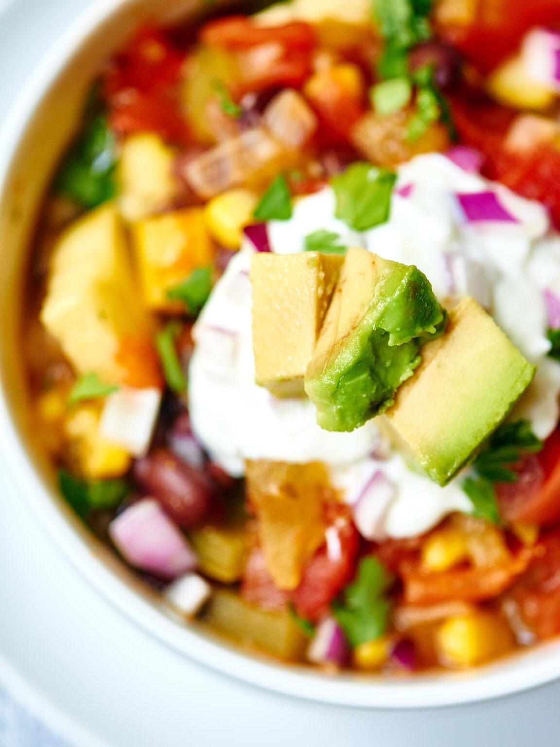 Mexican Vegetable Soup Vegan & Gluten Free