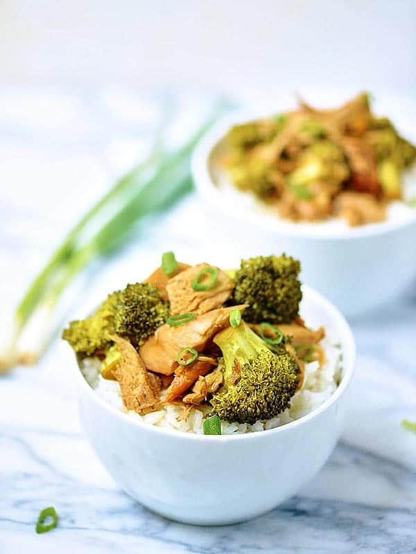 Crockpot Chicken and Broccoli Recipe - Healthy Chinese Chicken