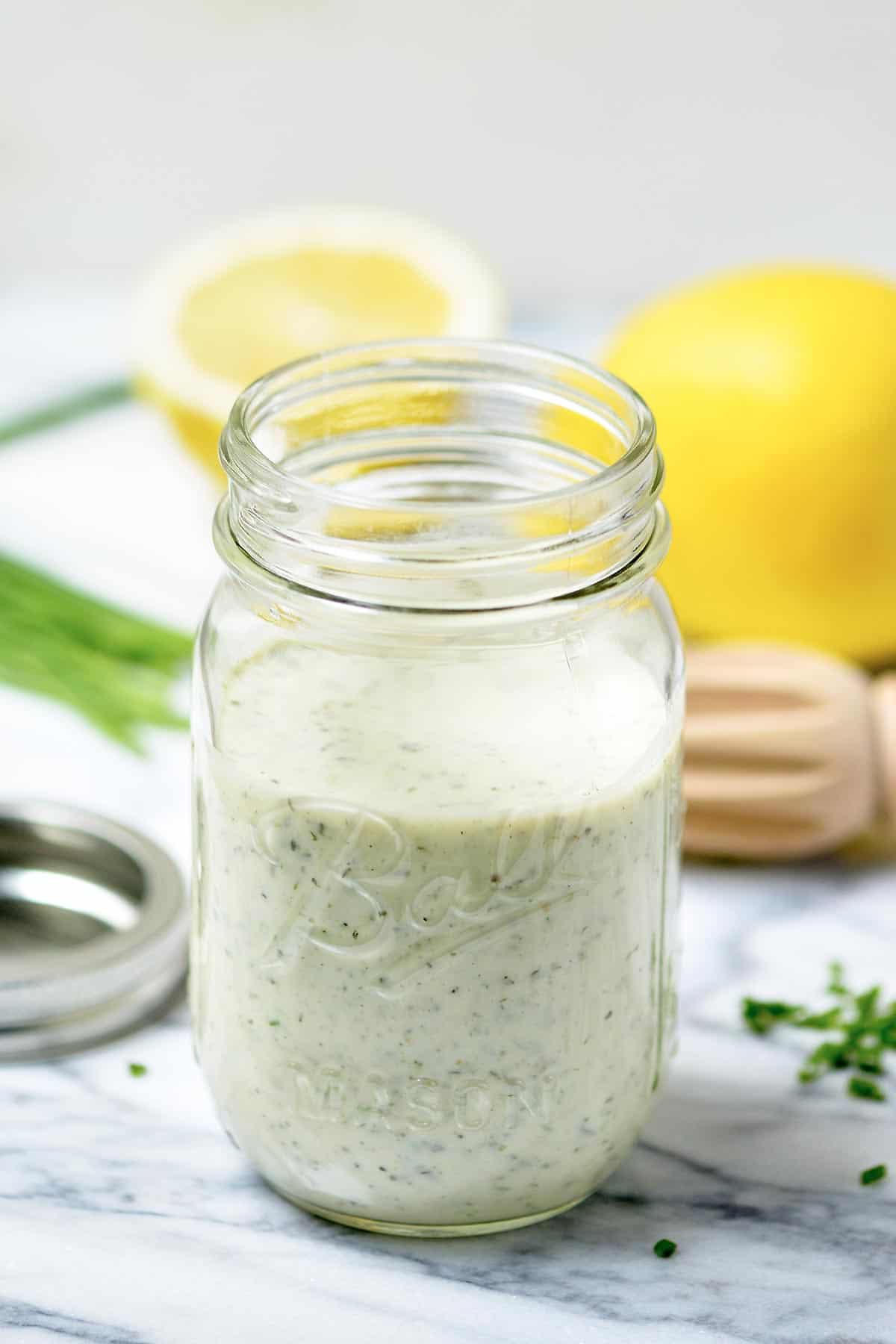 Homemade Ranch Dressing Recipe (The BEST) - Wholesome Yum