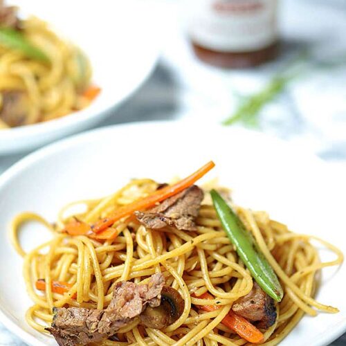 Easy Asian Noodles Recipe Vegetarian Whole Wheat Pasta