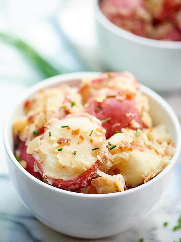 bowl of german potato salad