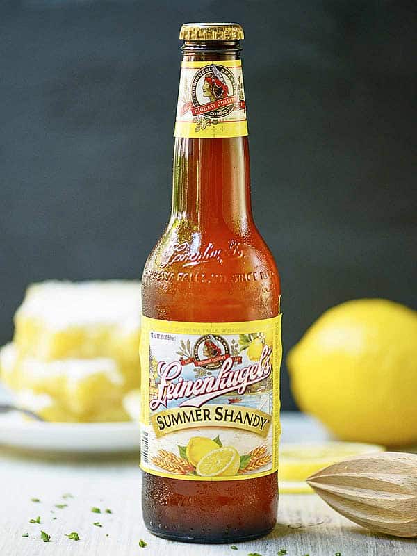 bottle of Leinenhugel's summer shandy