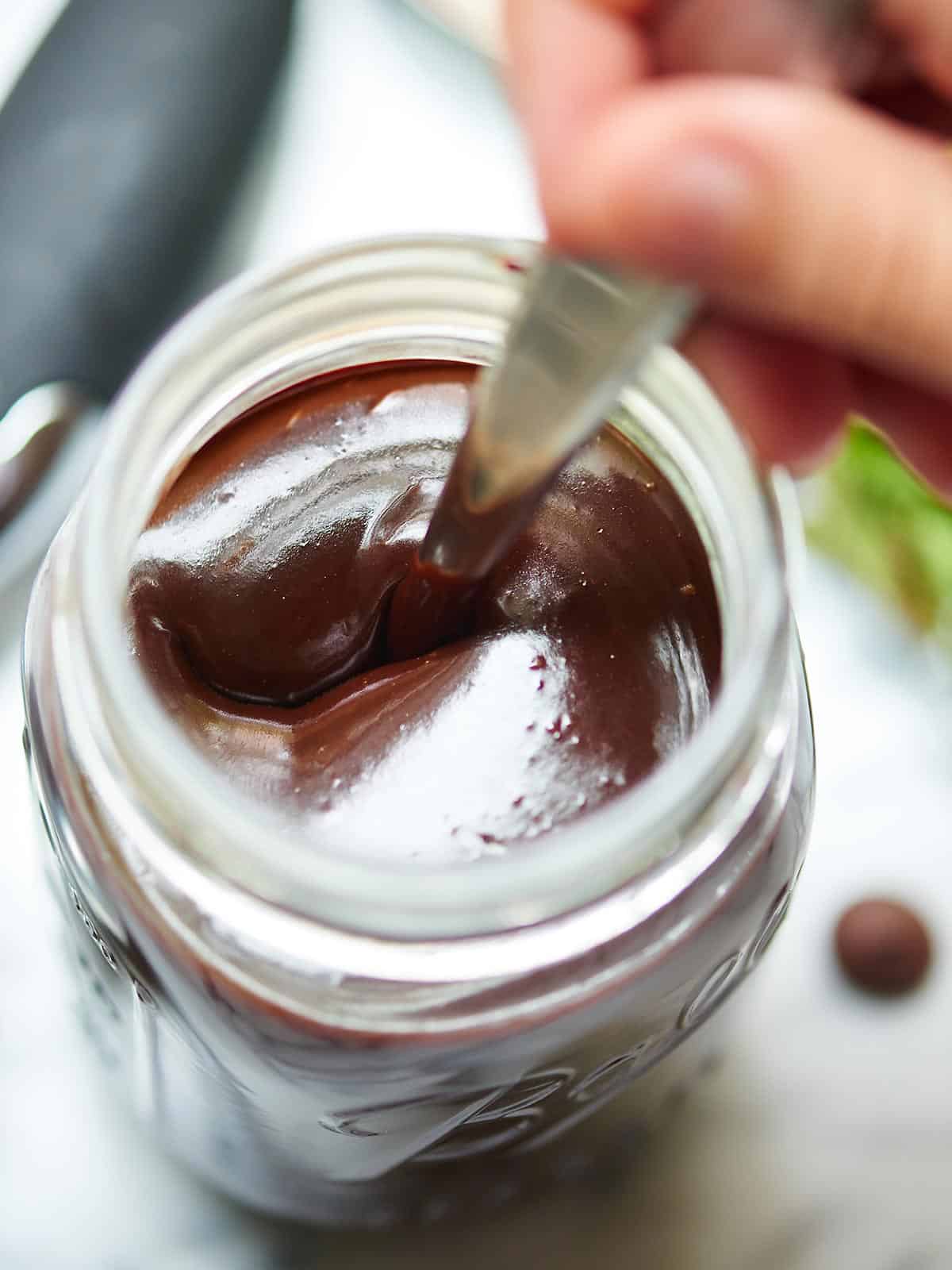 Hot Fudge Sauce - Less than 10 ingredients & 10 minutes