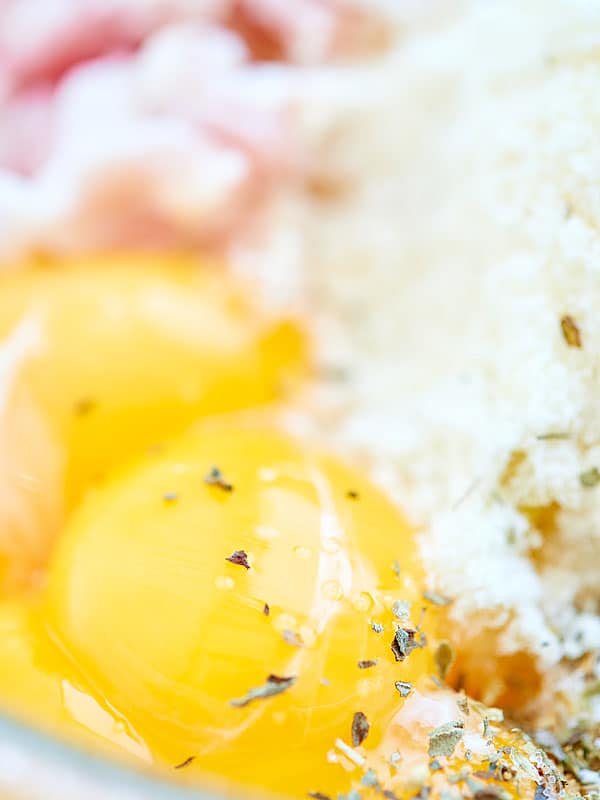 egg yolk up close