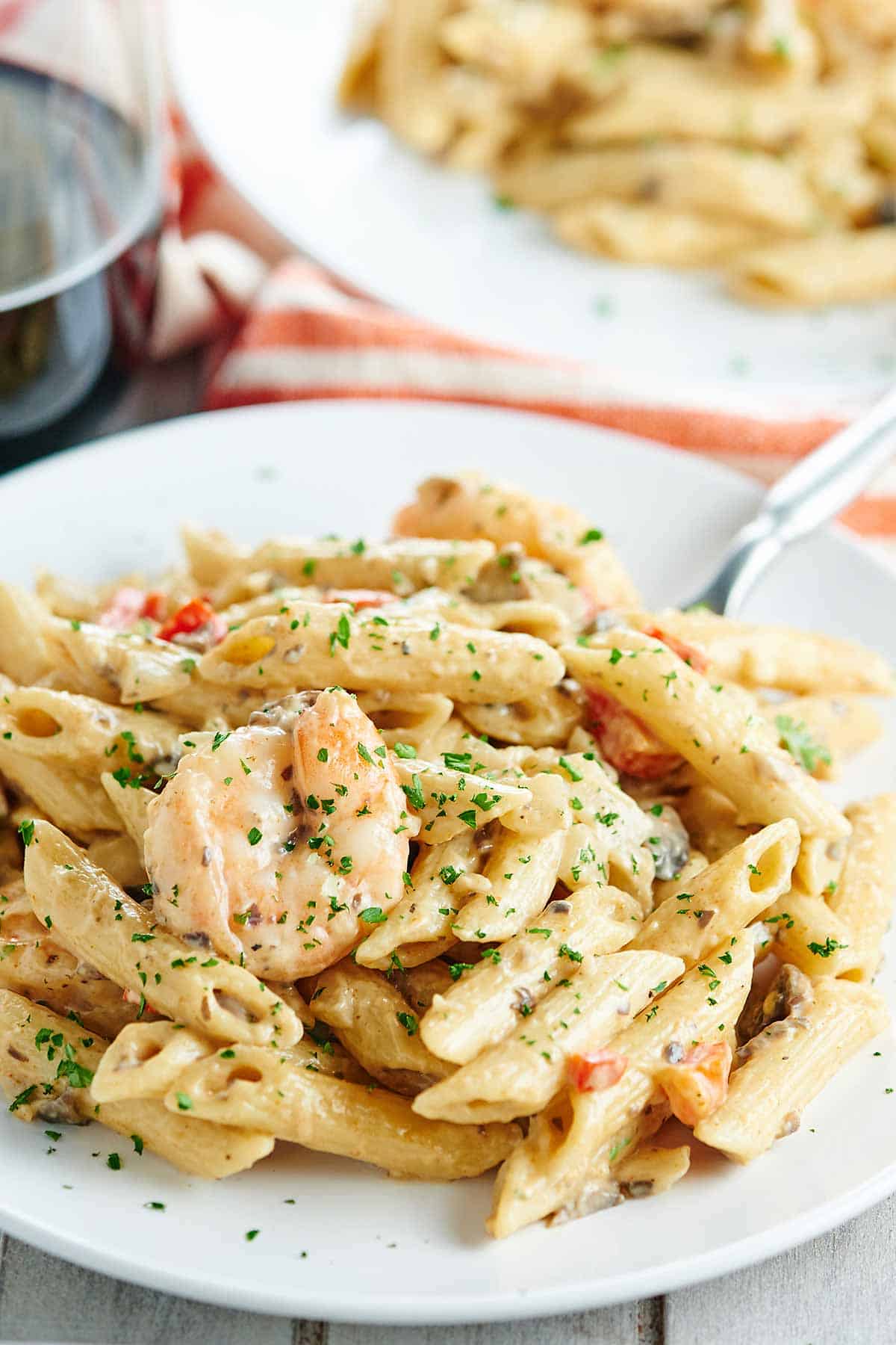 Easy Shrimp Alfredo - an Easy Recipe for Shrimp Pasta