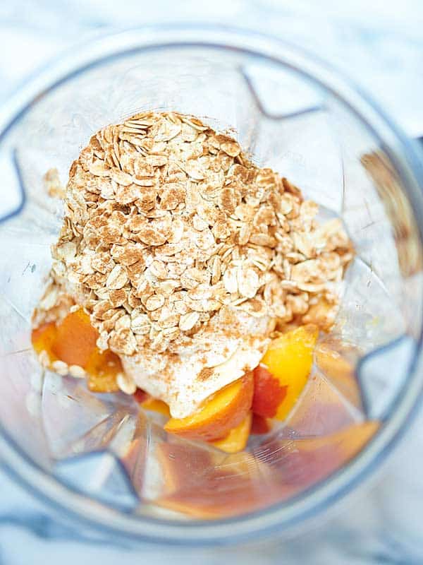 This Peach Cobbler Smoothie in Yakima is Perfect for This Time of Year