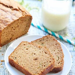 This Zucchini Bread Recipe is moist, dense, not overly sweet, and loaded with cinnamon. A great, fall recipe for breakfast or an after school snack! showmetheyummy.com #zucchini #bread