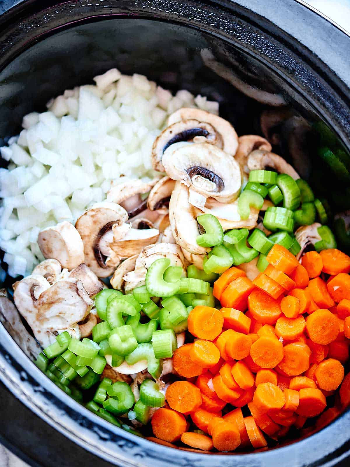Crockpot Chicken Wild Rice Soup - Easy, Healthy, and Creamy!