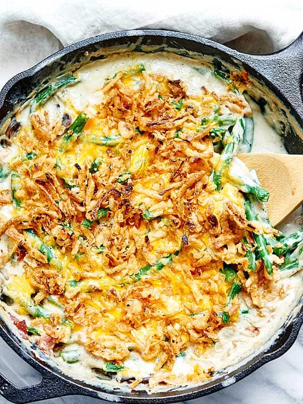 best green bean casserole recipe from scratch