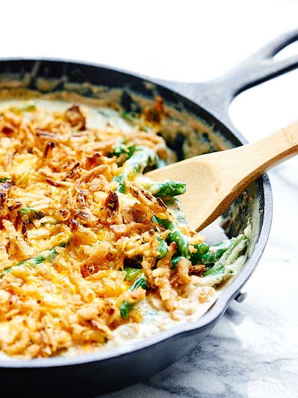 Green Bean Casserole | Christmas Potluck Recipes for Your Office Party | Homemade Recipes