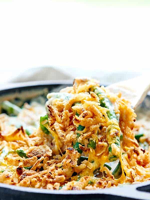 green bean casserole no mushrooms