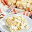 Only four ingredients, ten minutes, and one pot to make the BEST Rice Krispie Treats Recipe! This easy dessert is a sure crowd pleaser! showmetheyummy.com #ricekrispietreats #dessert