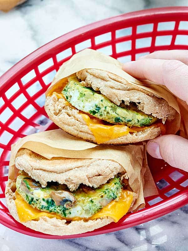 Breakfast Egg Sandwiches - JoyFoodSunshine