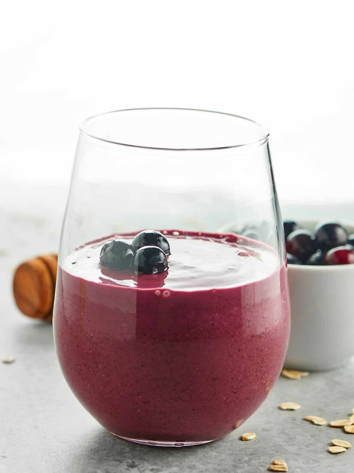 No Banana Berry Green Smoothie Easy, Healthy, & Gluten Free