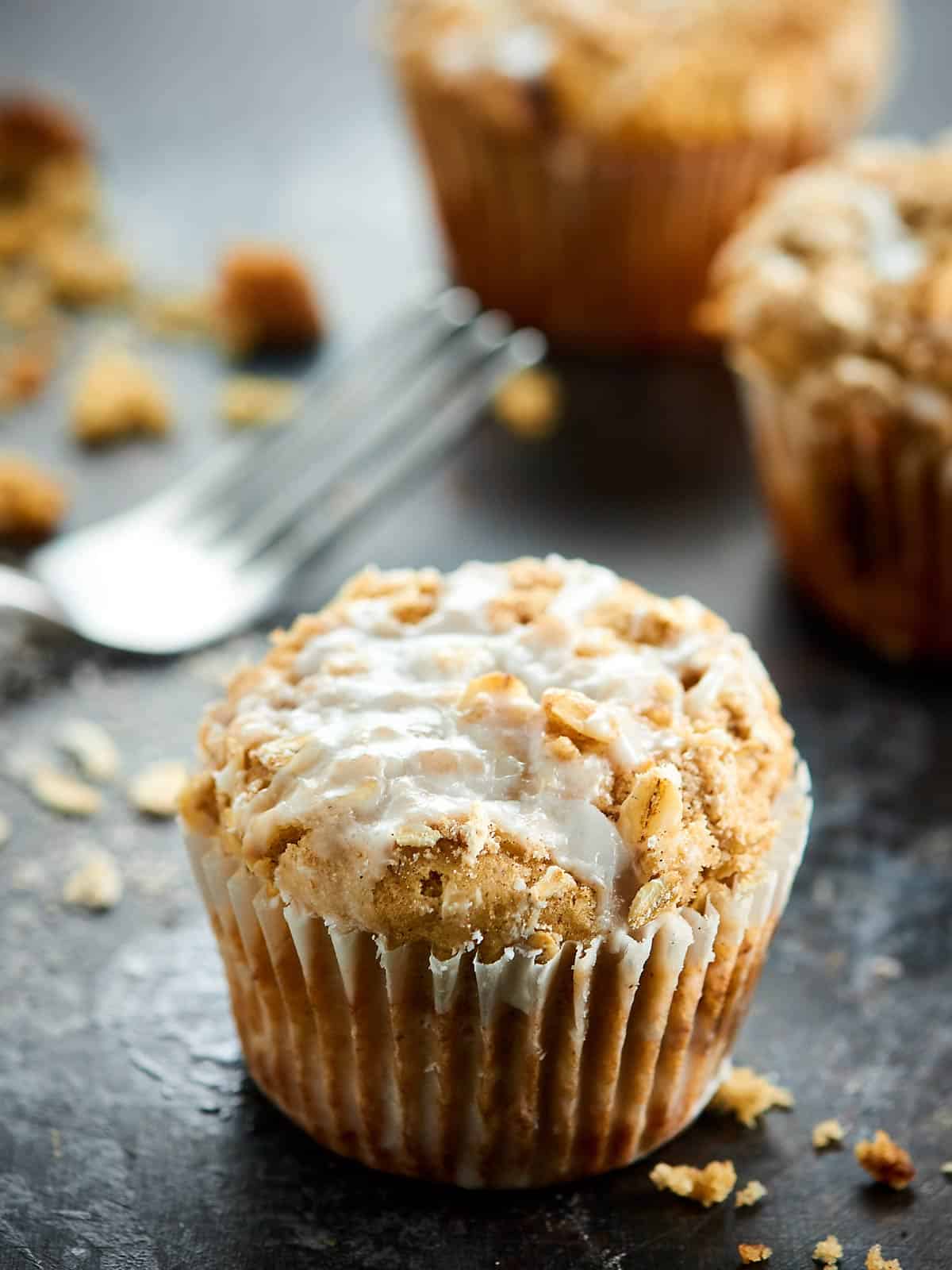 Easy Pumpkin Coffee Cake Recipe w/ Spice Cake Mix, Pecans, Icing