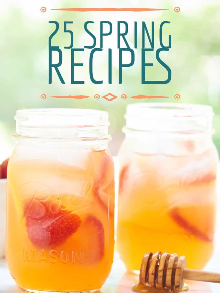 The BEST Spring Recipes! Everything from breakfast to dinner to desserts and drinks, these fresh, simple recipes are my favorites for spring! showmetheyummy.com #spring #springrecipes 