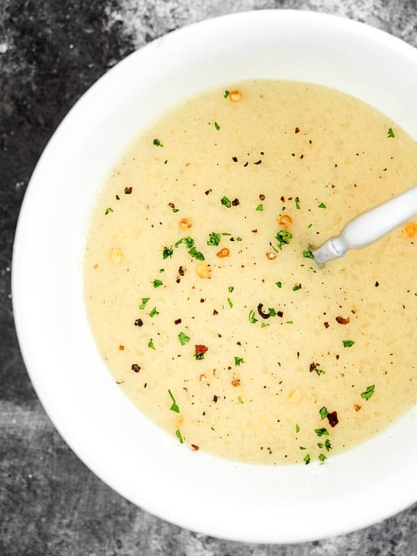 Healthy Alfredo Sauce Recipe - only 88 calories per serving!