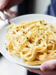 Easy Shrimp Alfredo - an Easy Recipe for Shrimp Pasta