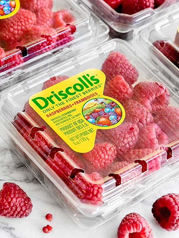 Driscoll's raspberry containers