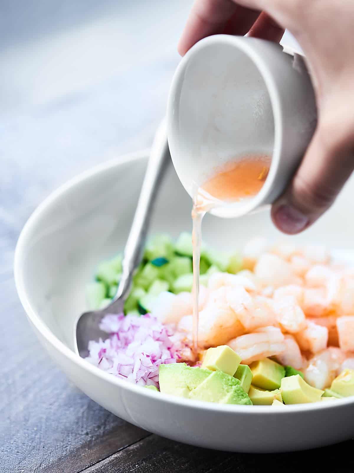 Shrimp Avocado Salad Recipe - No Cook, Healthy, Gluten Free