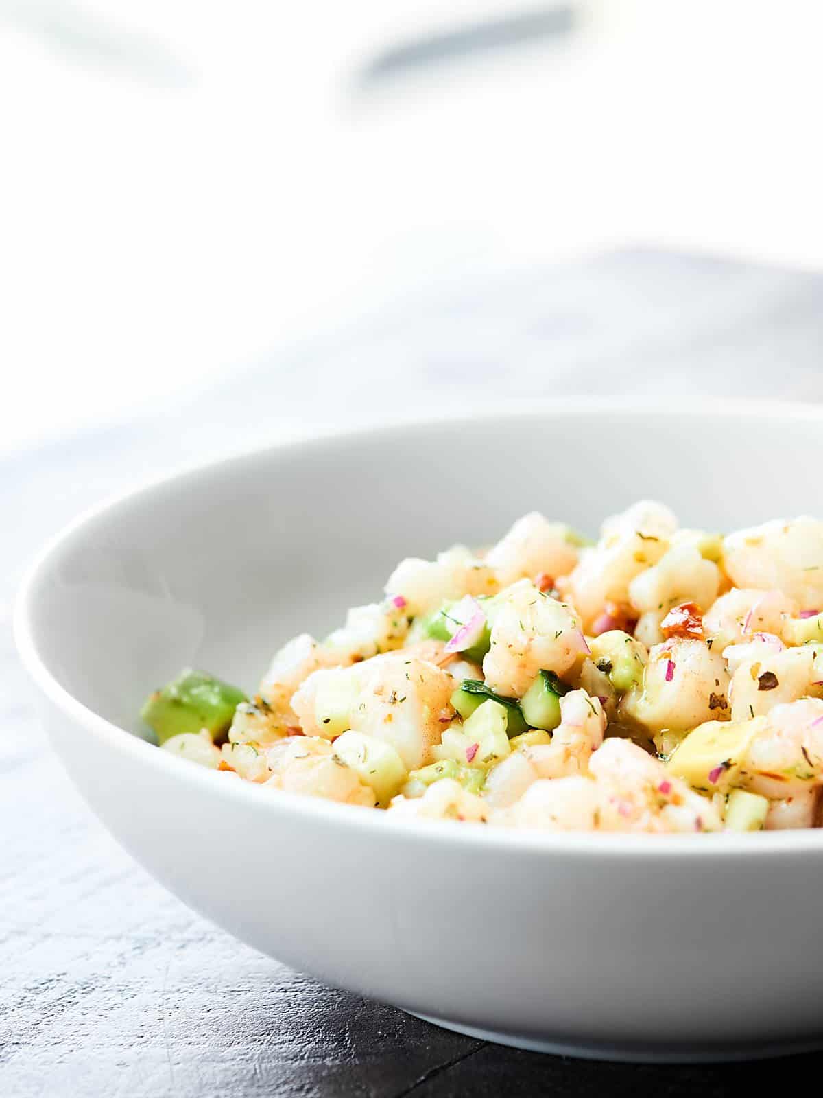Shrimp Avocado Salad Recipe - No Cook, Healthy, Gluten Free