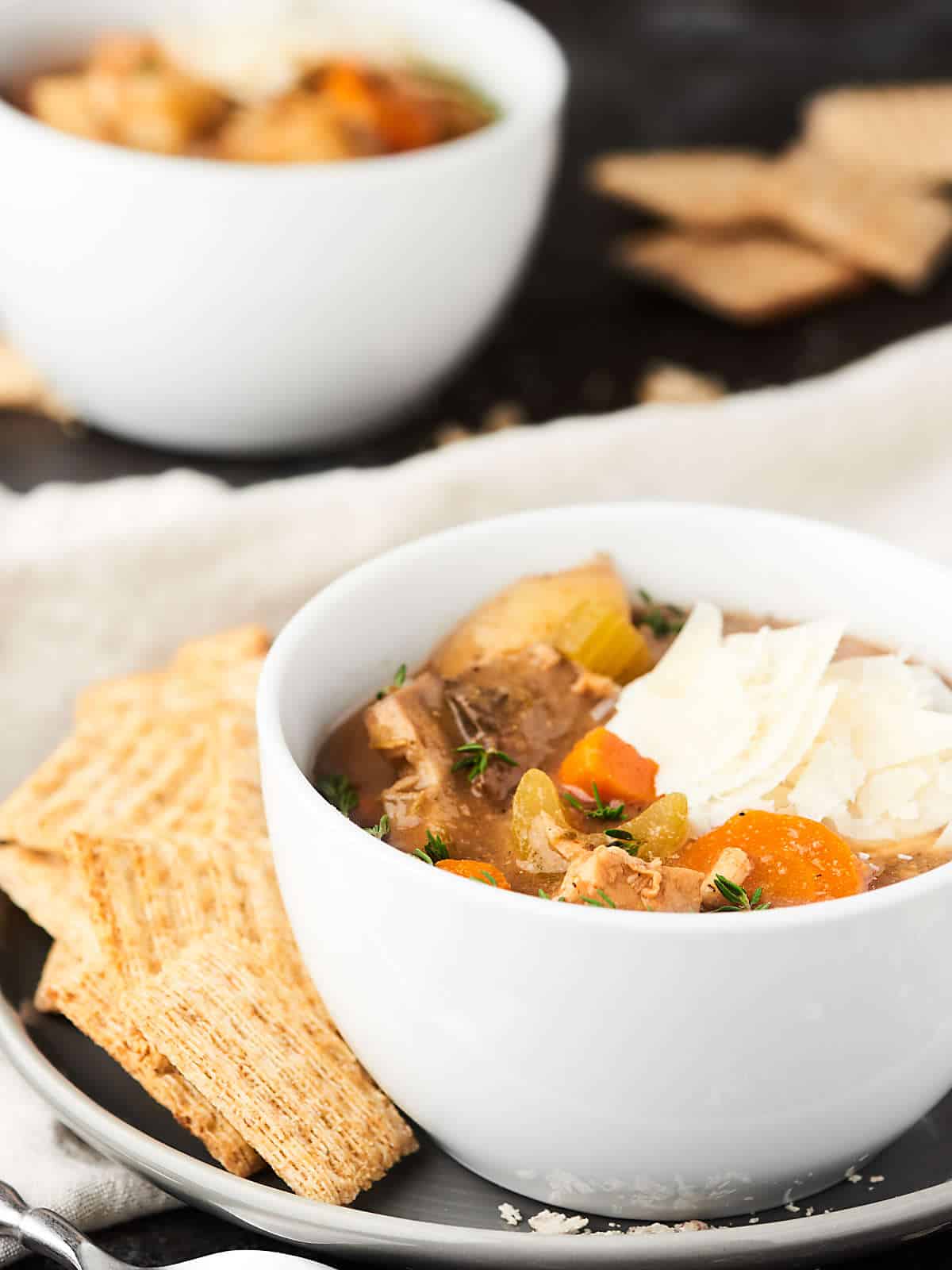 Healthy Turkey Stew Recipe - Made in Slow Cooker