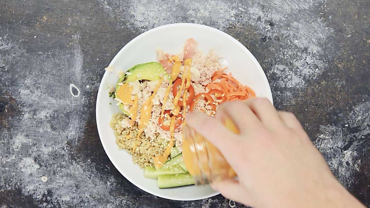 Spicy Tuna Roll Bowl Recipe Gluten Free, Healthy, No Raw Tuna