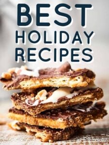 The Best Holiday Recipes for 2016! Everything from Christmas ham to holiday brunch, your favorite cookies and candies, drinks, sides, appetizers and more! showmetheyummy.com #holidayrecipes #christmasrecipes