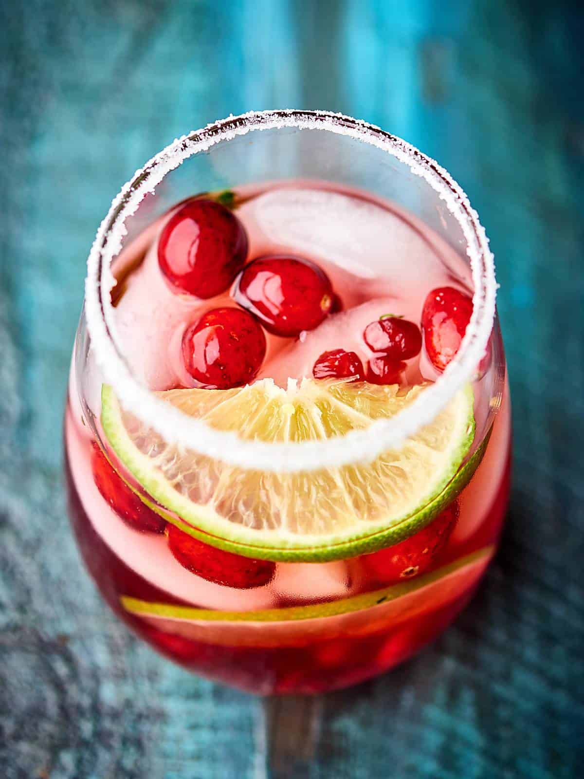 Cranberry Pomegranate Margarita Recipe - Only 5 Ingredients!