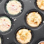 This Easy Microwave Fudge Recipe can be made into FOUR different flavors: peppermint, chocolate, turtle, and maple! Made in a mini muffin tin to make the perfect bite sized treats. showmetheyummy.com #microwavefudge #christmascandy