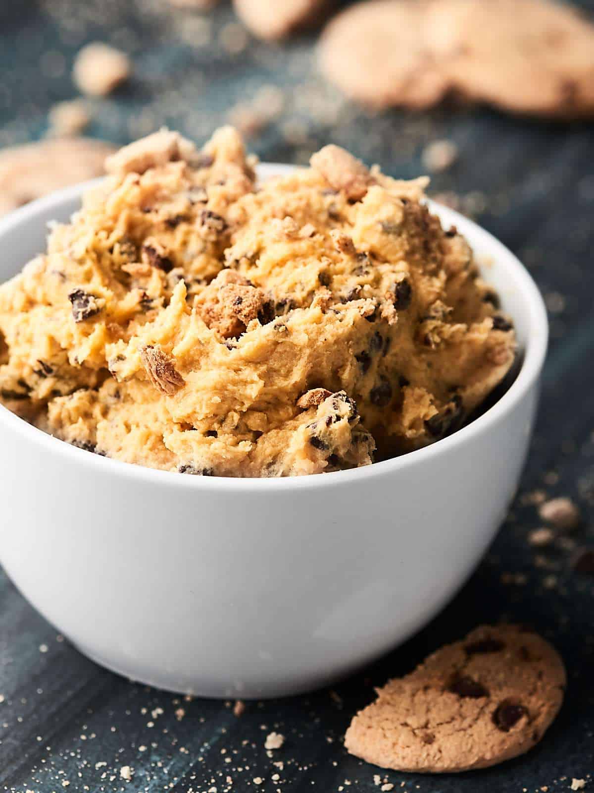 Chocolate Chip Cookie Dough Dip Recipe - w/ Vanilla Pudding Mix!
