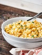 #ad Five Ingredient Mac and Cheese in the house! Pasta, milk, three cheeses, ONE pot, and TWENTY minutes are all you need for today's ultra cheesy (and easy) recipe! showmetheyummy.com Recipe made in partnership w/ @WisconsinCheese