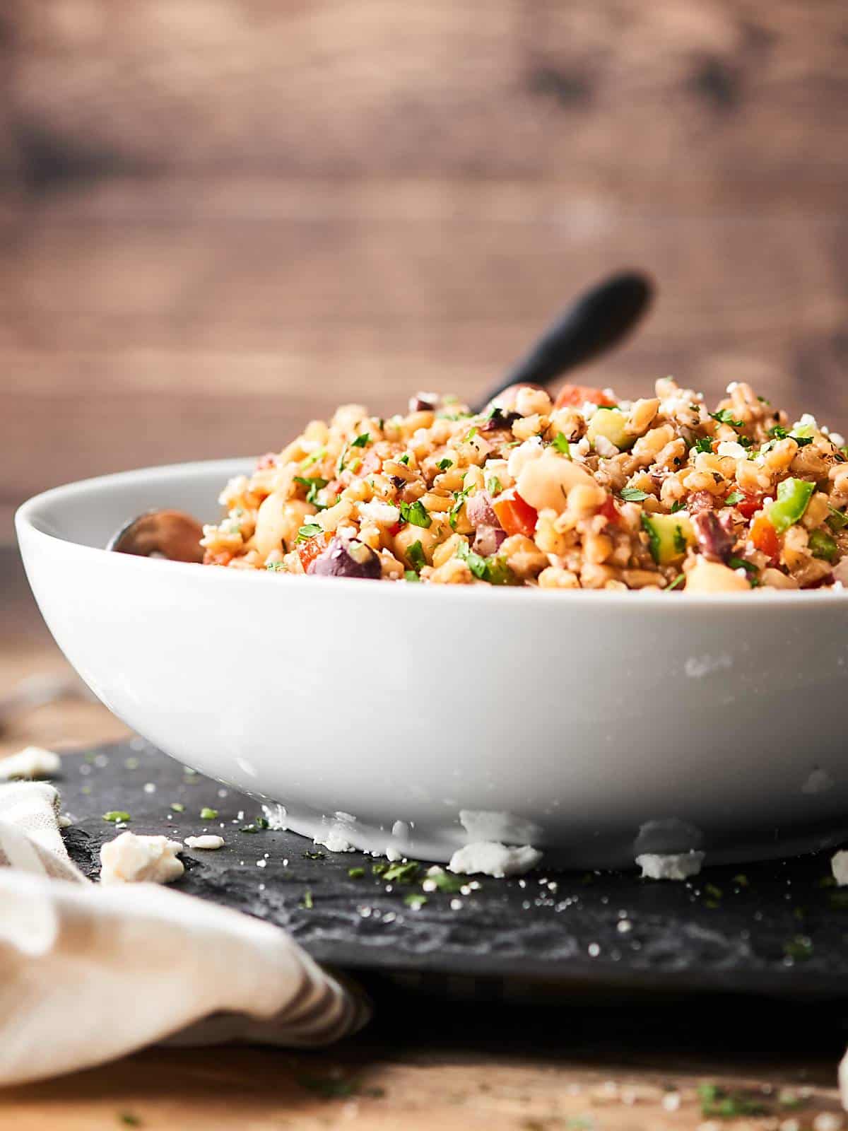 Mediterranean Farro Salad Recipe Bright, Fresh, and Healthy!