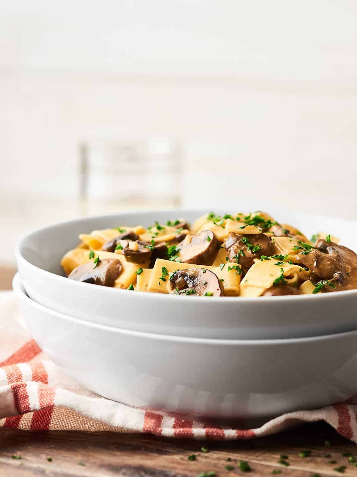 Vegan Mushroom Stroganoff Recipe - Easy Healthy Gluten Free Dinner
