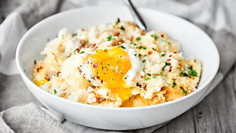 Breakfast Mashed Potato Casserole Recipe