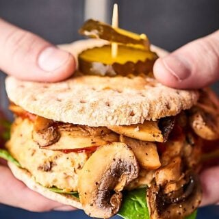 #An old classic reinvented! These Healthy Turkey Meatloaf Sandwiches are healthy, flavorful, and packed with delicious spices, mushrooms, and more! showmetheyummy.com Made in partnership w/ @OzeryBakery #Ozery #OzeryBakery #OBCreation #FuelYourBody