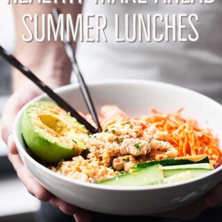 Easy Healthy Make Ahead Summer Lunches that aren't just salads! showmetheyummy.com